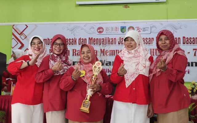 SMPN 2 Plemahan Raih Juara 2 dalam Lomba Memasak Kue Bahan Dasar Tiwul
