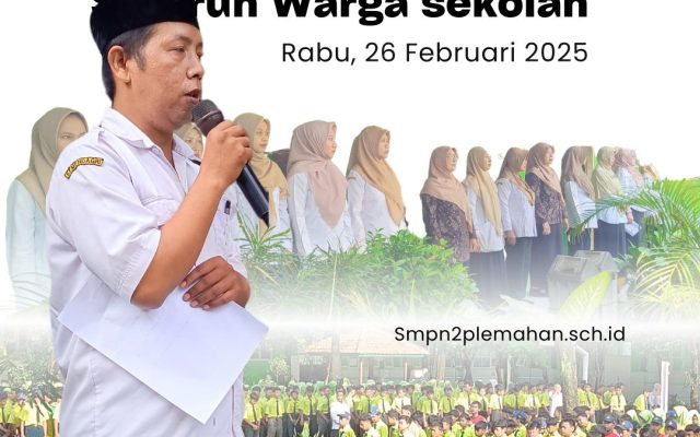 Doa Bareng di SMP Negeri 2 Plemahan Kembali Digelar, Kali ini di Lapangan Olahraga Sekolah